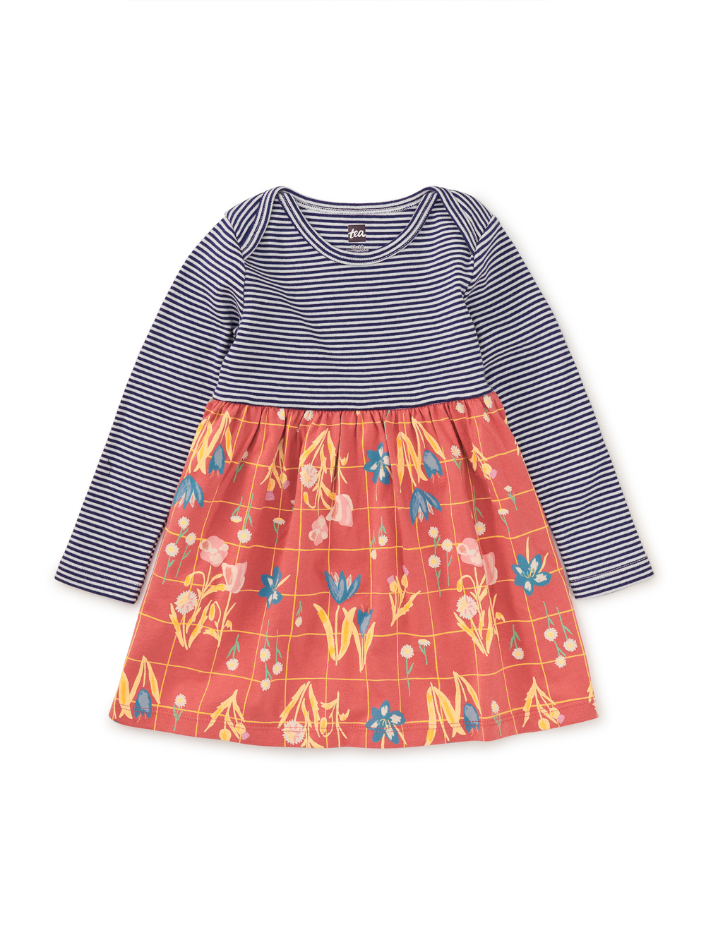 Print Mix Skirted Baby Dress