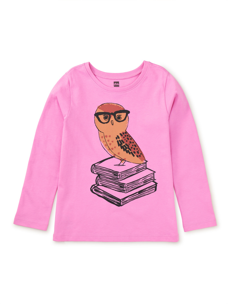 Studious Owl Graphic Tee