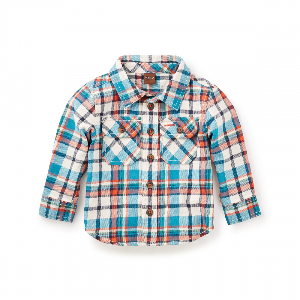 Visu Flannel Baby Shirt