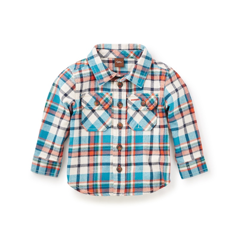 Visu Flannel Baby Shirt
