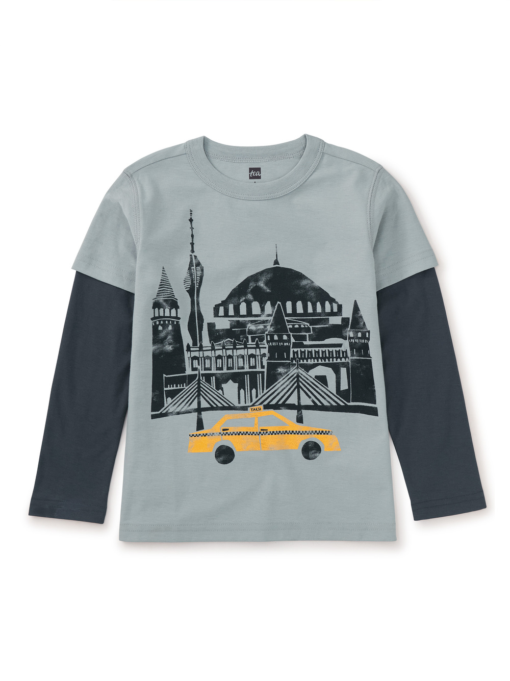 Istanbul Taxi Layered Sleeve Tee
