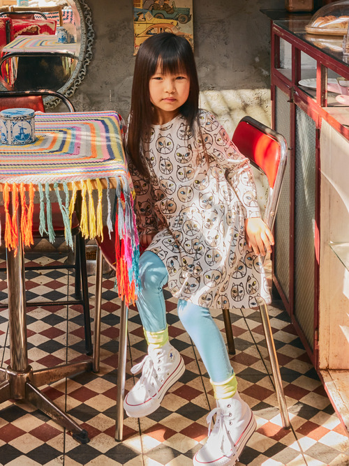 Long Sleeve Skirted Dress