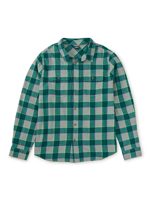 Adult Flannel Button Up Shirt