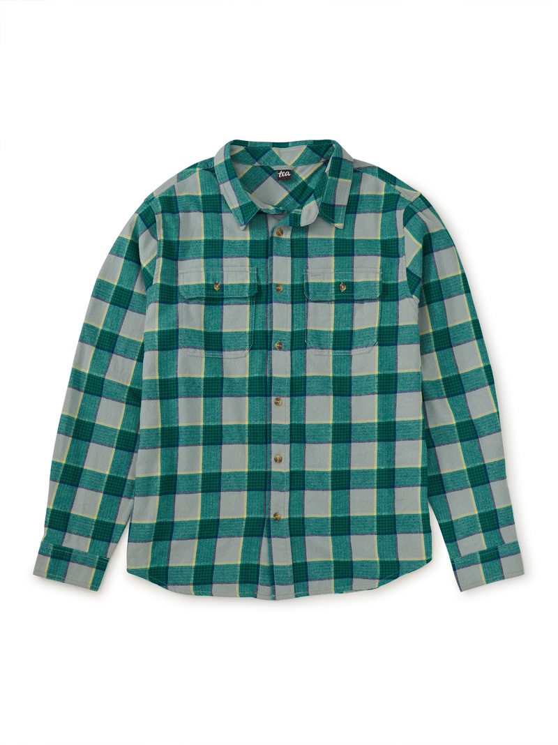 Adult Flannel Button Up Shirt