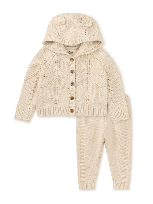 Creature Comfort Cardigan & Pants Baby Set