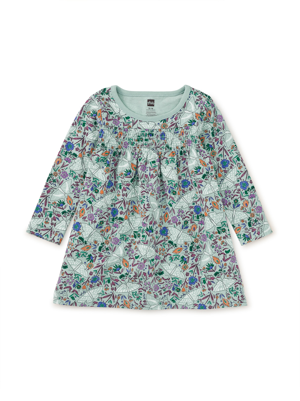 Smocked Empire Baby Dress