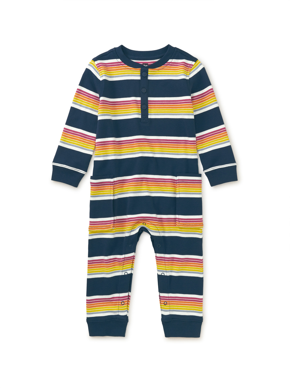 Henley Baby Romper