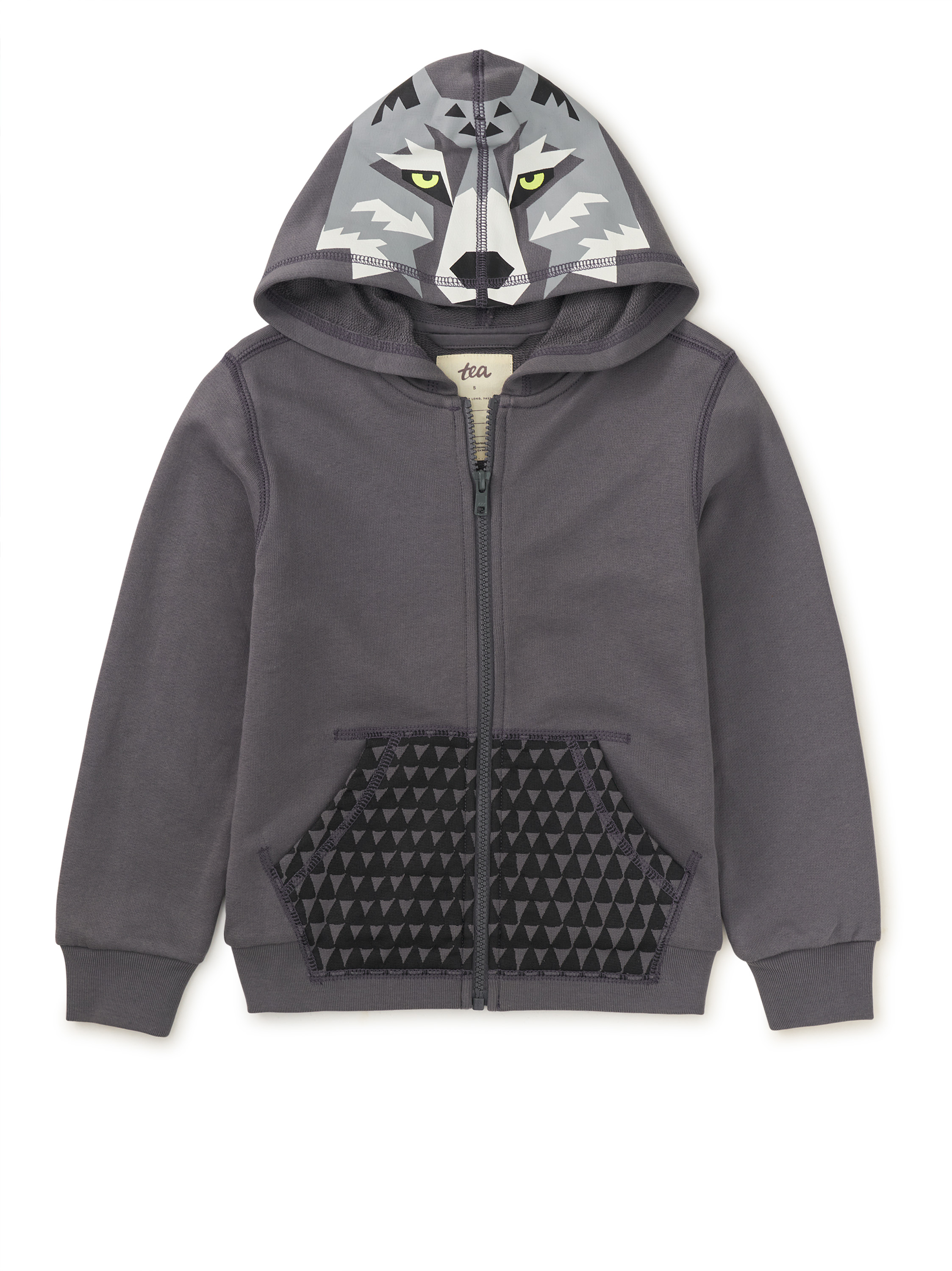 Boy Wolf Head Hoodie Hoodie Tea Collection
