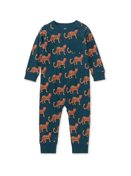Long Sleeve Pocket Baby Romper
