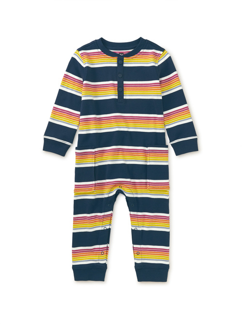 Henley Baby Romper