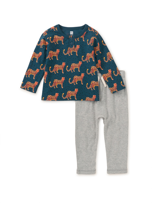 Henley Baby Set