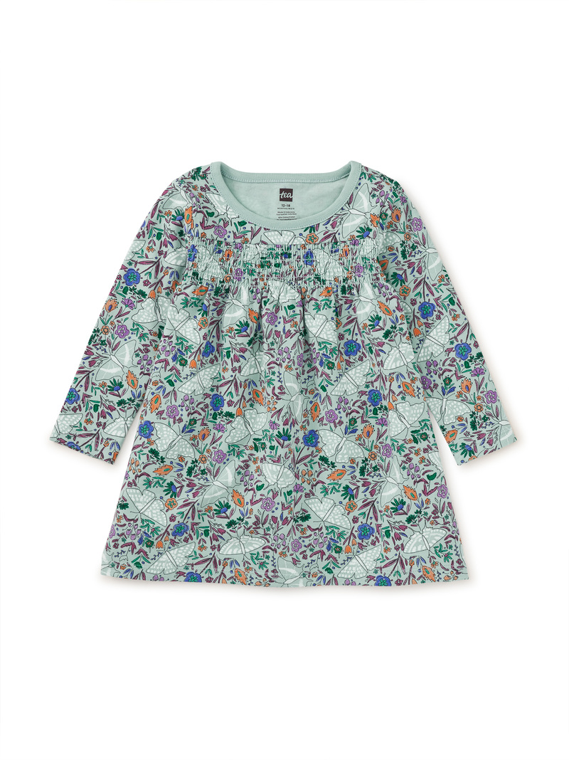 Smocked Empire Baby Dress