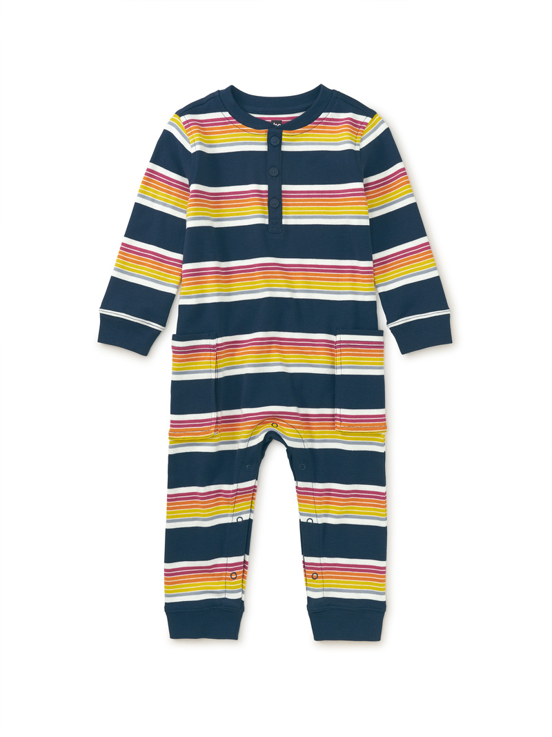 Henley Baby Romper