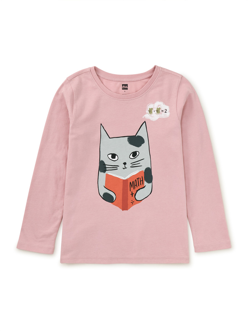 Smarty Cat Double Sided Tee