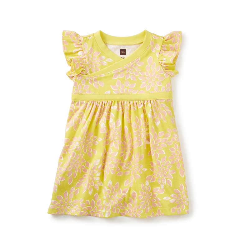 Sadie Wrap Neck Baby Dress