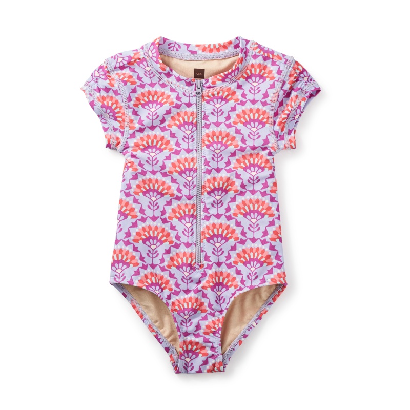 Sea Fan Rash Guard One-Piece