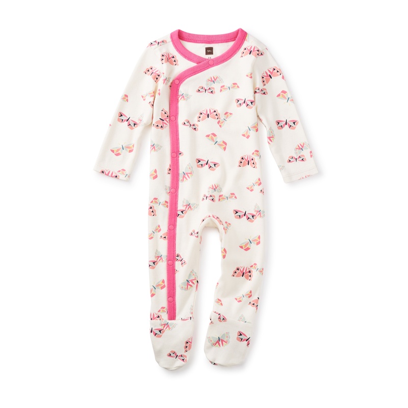 Flutterby Footed Romper