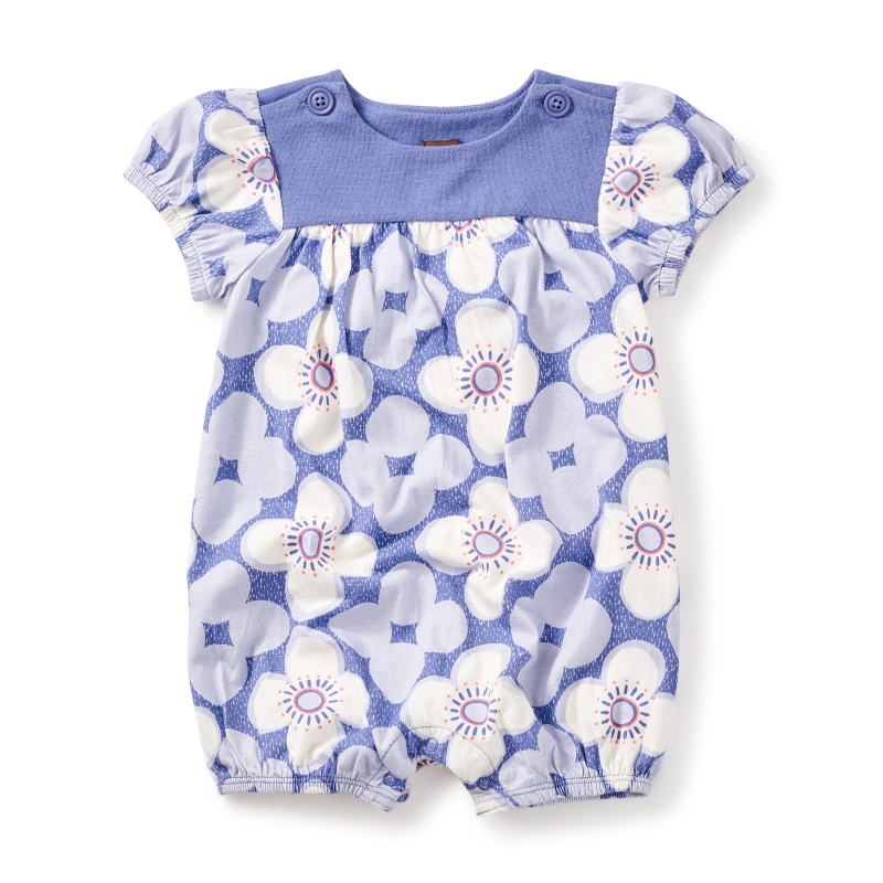 Starflower Puff Sleeve Romper