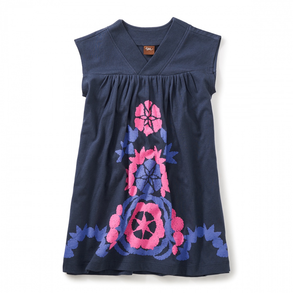 Wisteria Graphic Dress