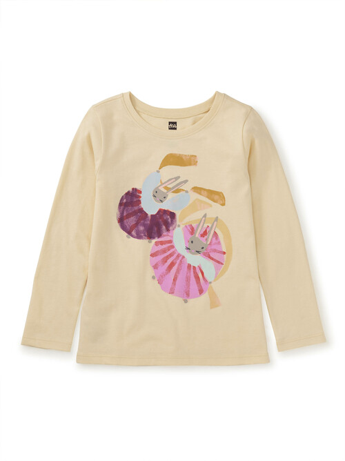  Twirling Bunnies Graphic Tee
