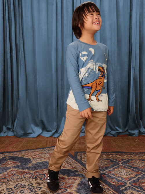 T-Rex & Mountains Graphic Tee