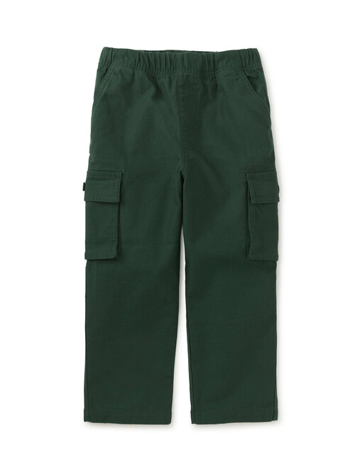 Relaxed Twill Cargo Pants