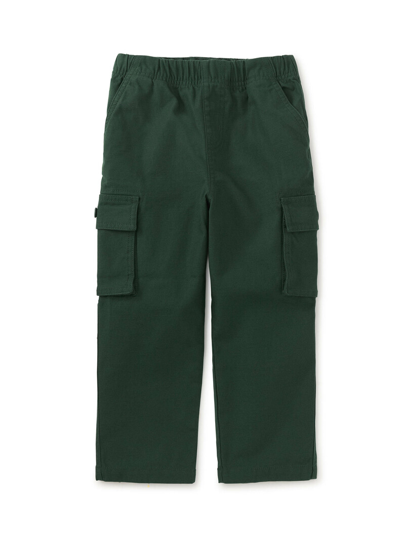 Relaxed Twill Cargo Pants