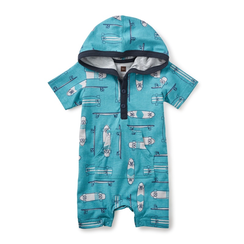 On Decks Hooded Romper