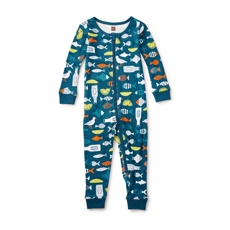 Fish & Chips Baby Pajamas