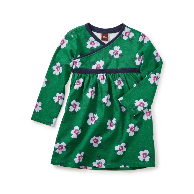 Kelvingrove Wrap Neck Baby Dress