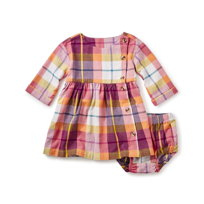 Faodail Flannel Baby Dress