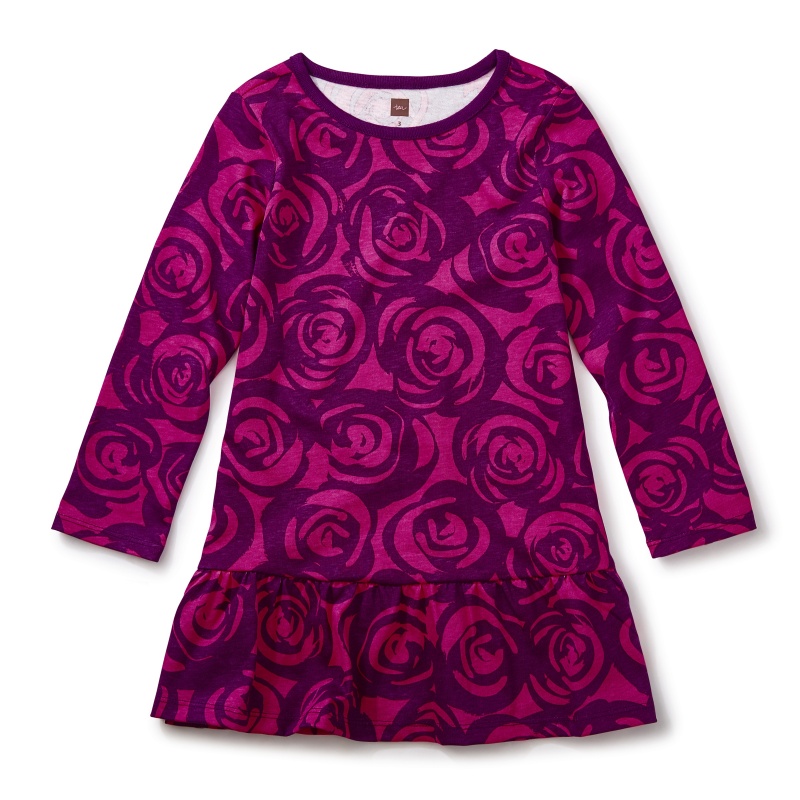 Rennie Rose Ruffle Dress