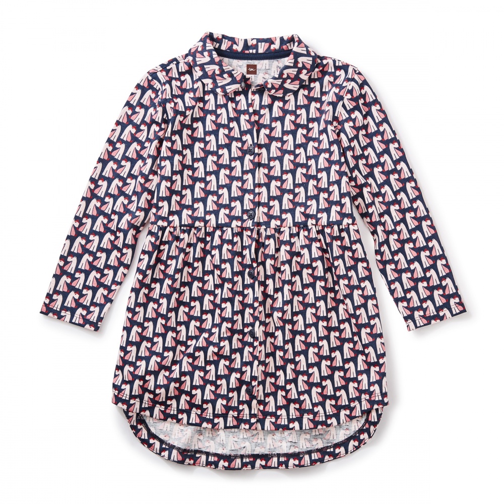 Scottie Dog Shirtdress