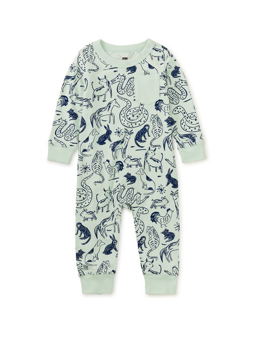 Long Sleeve Pocket Baby Romper