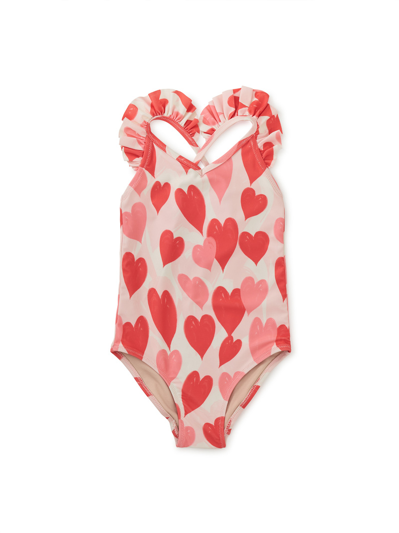 Ruffle One-Piece Swimsuit