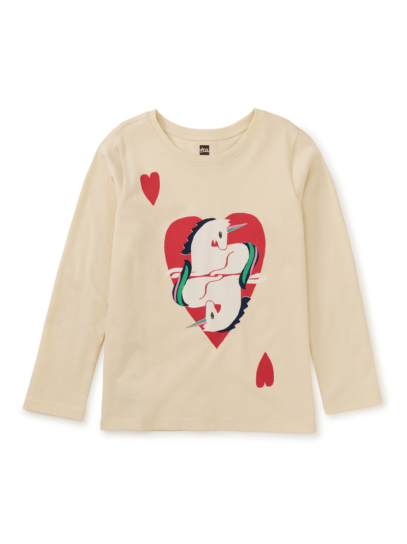 Unicorn of Hearts Graphic Tee