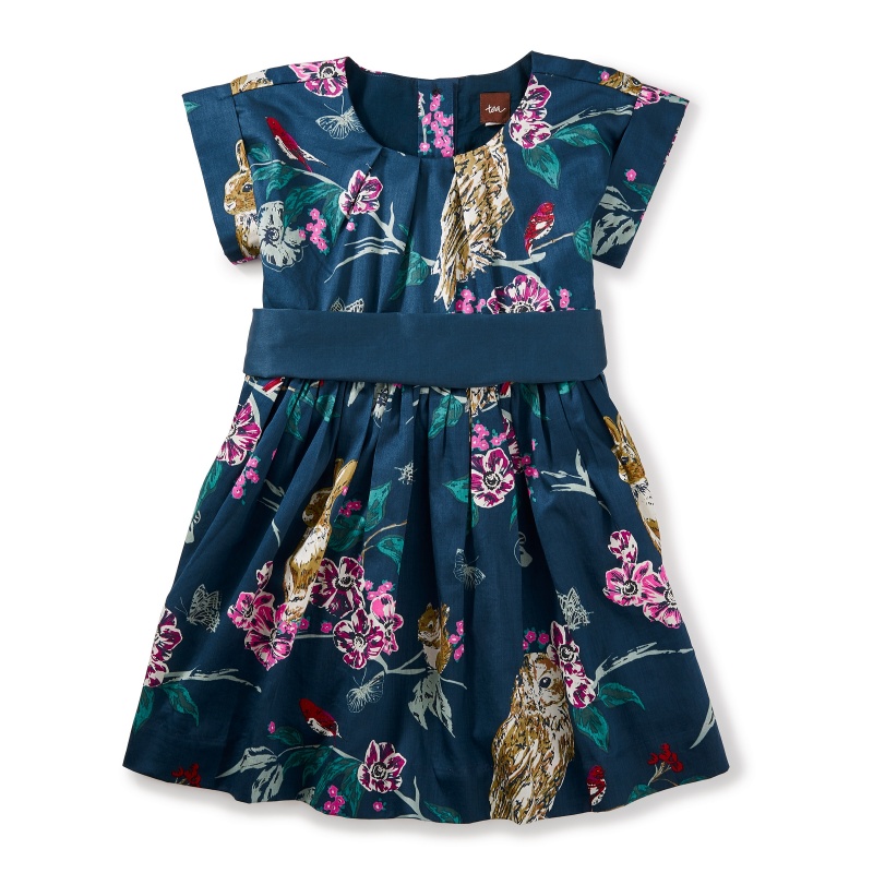 Caledonian Forest Sash Dress