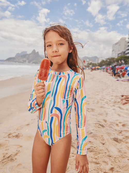 Long Sleeve One-Piece Swimsuit