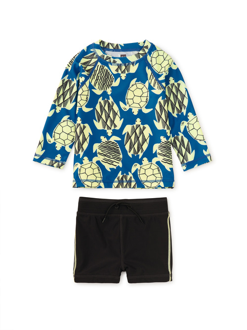 Rash Guard Baby Swim Set