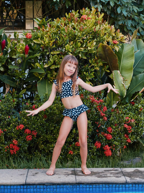 Ruffled Bikini Bottoms