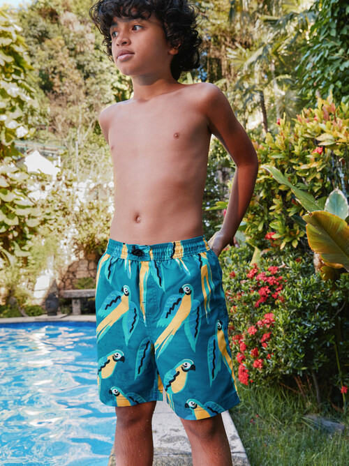 Mid-Length Swim Trunks