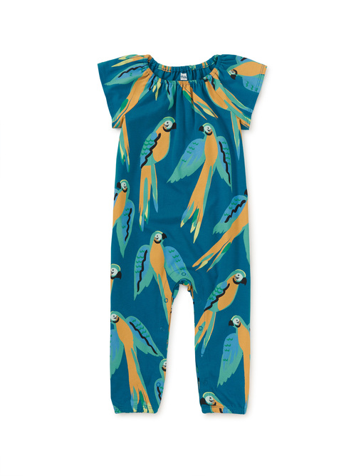 Flutter Sleeve Baby Romper