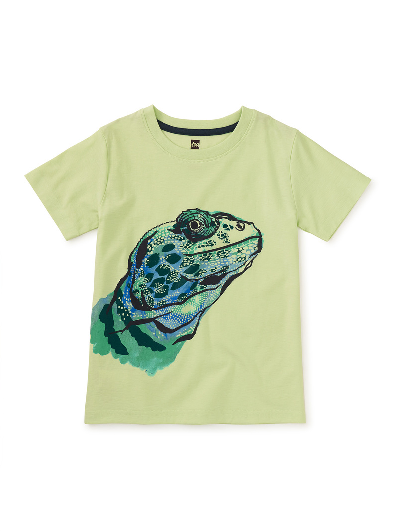 Tropical Lizard Graphic Tee
