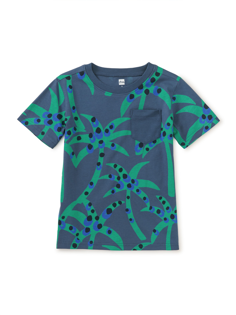 Printed Pocket Tee