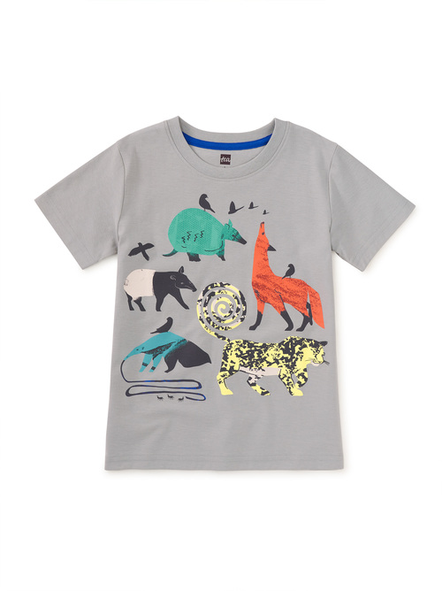 Rainforest Animals Graphic Tee