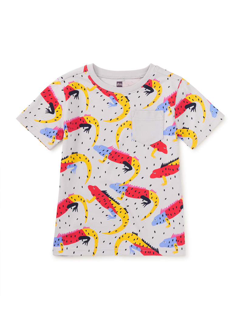 Printed Pocket Tee