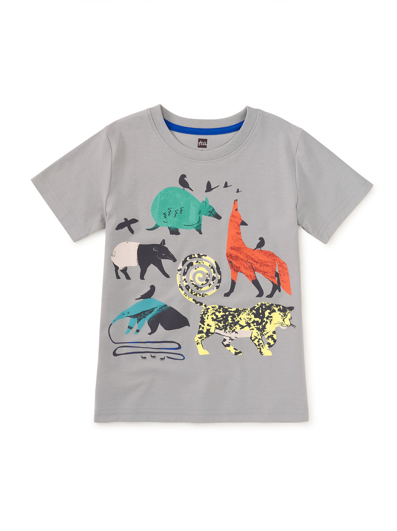 Rainforest Animals Graphic Tee