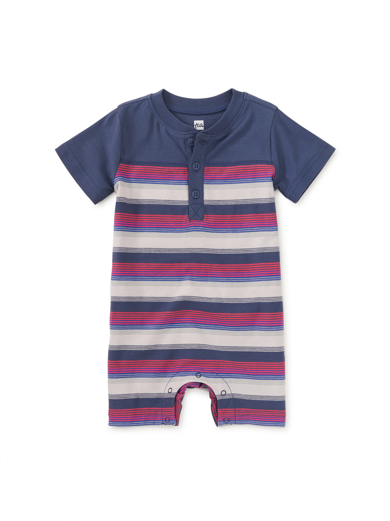 Henley Baby Romper