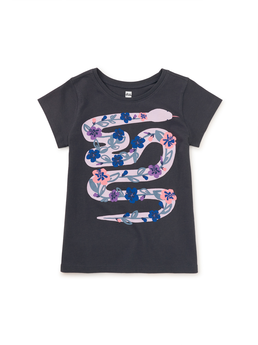 Floral Snake Graphic Tee