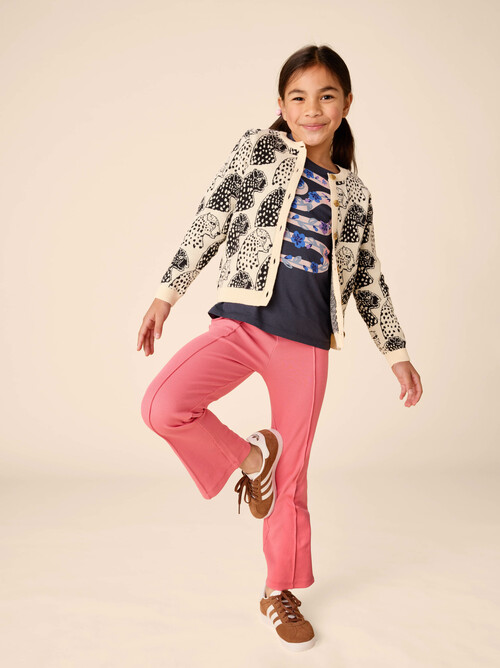 Ribbed Flare Pants